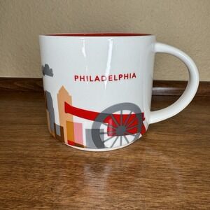 Starbucks‎ You Are Here Collection Philadelphia Coffee Mug 14 oz 2014